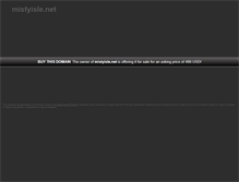 Tablet Screenshot of mistyisle.net
